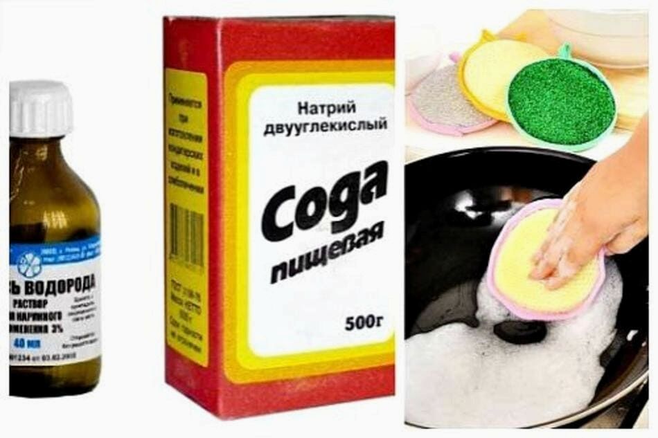 (лучше, всего, отмыть, грязную) Как лучше всего отмыть грязную сковородку