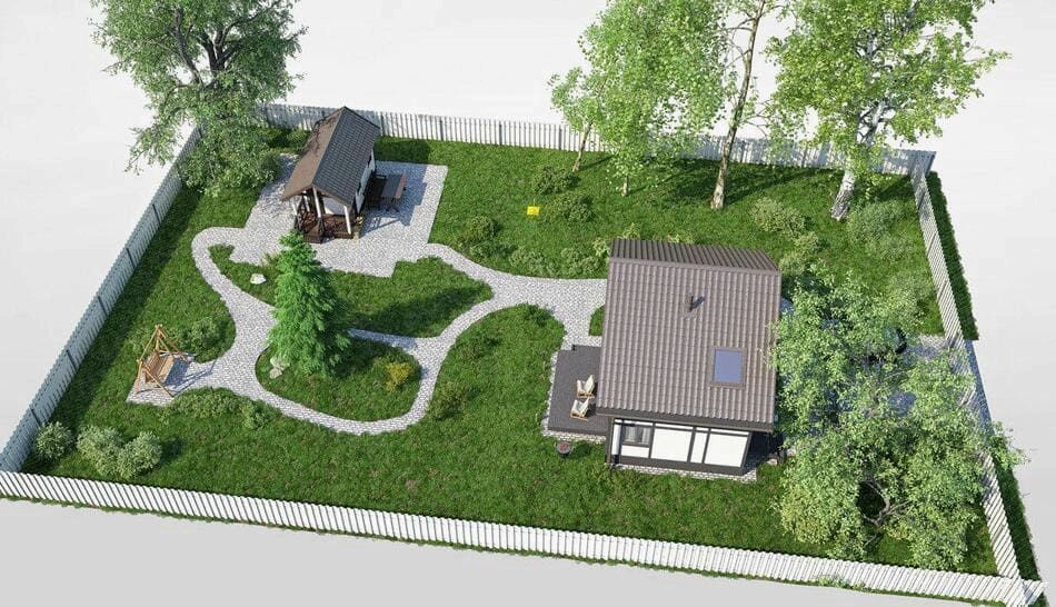 (правильно, распланировать, соток) Как правильно распланировать 6 соток