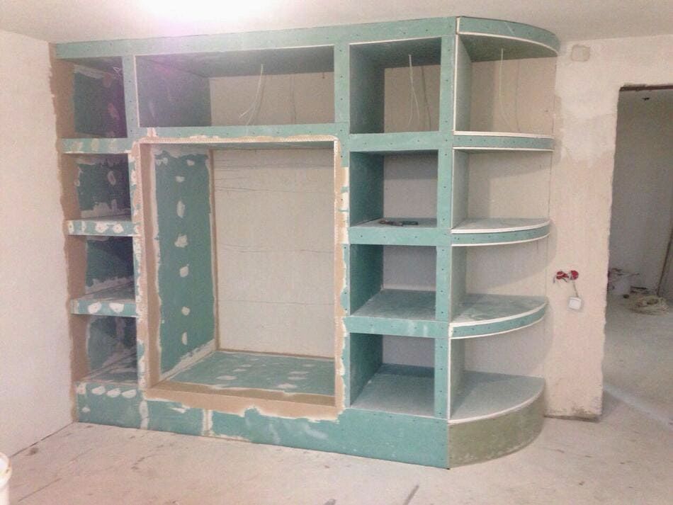 (сделать, шкаф, гипсокартона, своими) Как сделать шкаф из гипсокартона своими руками