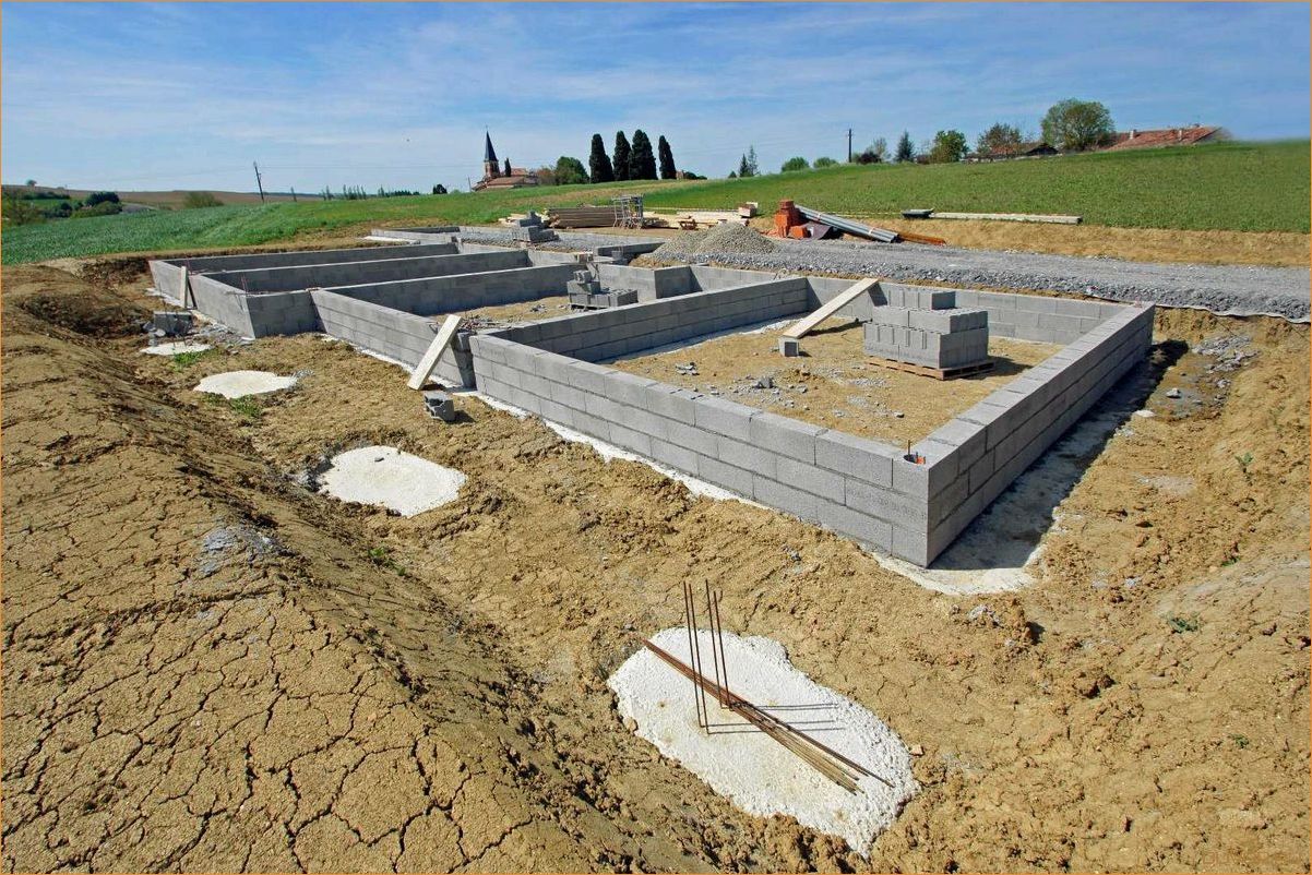 Как выбрать фундамент для загородного дома