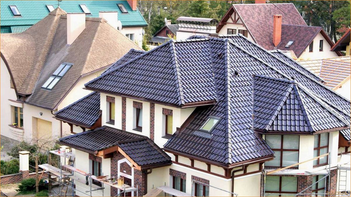 Разнообразие крыш для частного дома