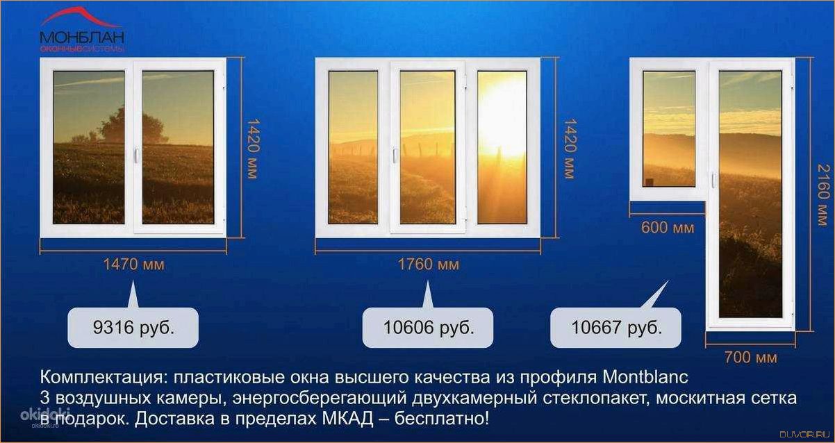Типы евроокон и советы по выбору идеальных
